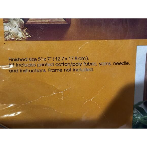 New Creative Circle Vintage Embroidery Kit - 210 Popcorn & Donuts MCM Collector - Picture 8 of 8